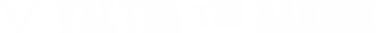 Valter the Barber logo